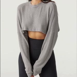 Joah brown slouchy pullover